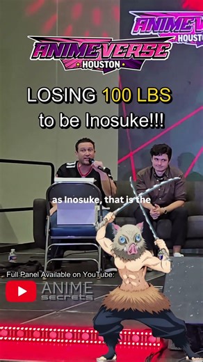 Inosuke Fans Lost 100 lbs to Cosplay