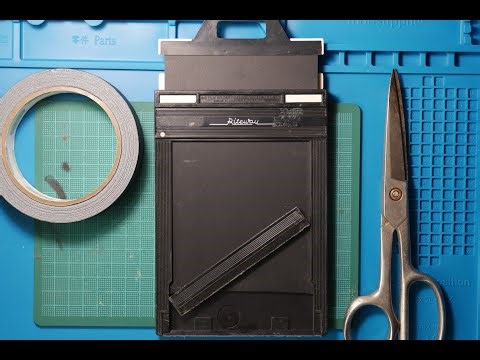 How to Repair Large Format Film Holders 4x5 8x10