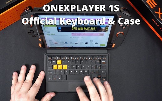 ONEXPLAYER 1S 官方键盘和携带包开箱测评