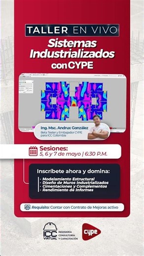 ▶️ Sistemas Industrializados con CYPE | Taller en vivo