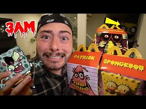 DO NOT ORDER ALL SPONGEBOB SQUAREPANTS HAPPY MEALS AT 3 AM!! (GROSS)