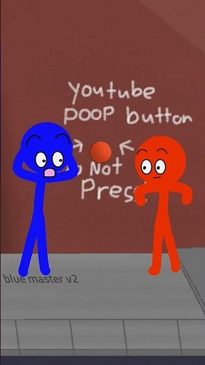 DON'T PRESS THE BUTTON #animationmemes #funny #flipnote
