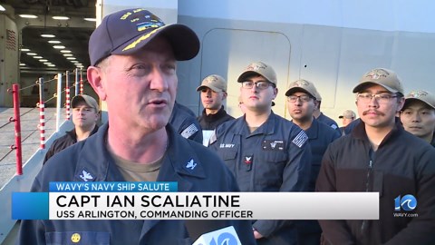 WAVY Navy Ship Salute: USS Arlington