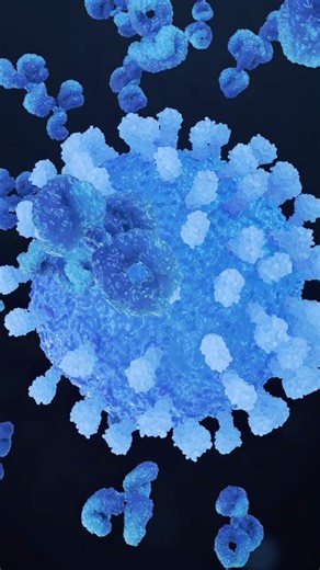 How Antibodies Bind to a Virus | Immune System in 3D