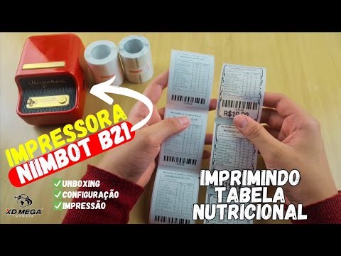 NIIMBOT B21 LABELER TUTORIAL / HOW TO USE STEP BY STEP / TRANSPARENT LABEL