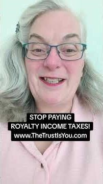STIP paying Royalty Income Taxes on talent legally!