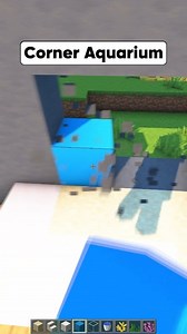 78K views · 519 reactions | Minecraft Corner Aquarium 嵐 Shaders : BSL Texture Pack : Faithful 64x Music : Montagem Coma #reels #minecraft #minecraftbuilds #minecrafttutorial | Itsciken | Facebook
