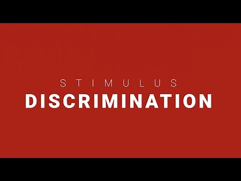 Stimulus Discrimination Examples