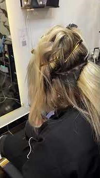 The secret to micro ring hair extensions #extensions #hairextensions