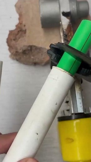 the process of connecting PVC pipes correctly and quickly.