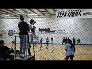 Skill Attack Volleyball Machine Demonstration (Serve Receive)