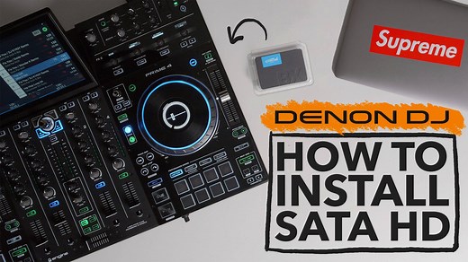 In this guide, DJ Holland explains how to install and set up a hard drive inside the Denon DJ Prime 2, Prime 4 and SC6000 players. This easy addition enables DJ's to have their entire music collection installed permanently inside the players, meaning no USB or SD cards are needed to DJ! Perfect for mobile DJ's, venues and DJ's with large libraries! | Crossfader