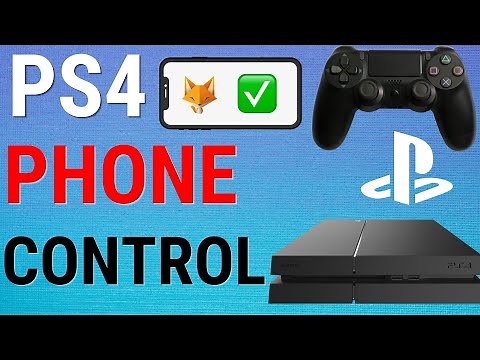 How To Control Your PS4 With Your Phone