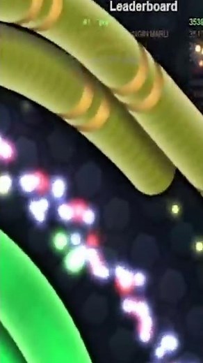 Here's the video of Slither.io taking the world's number one spot #Shorts