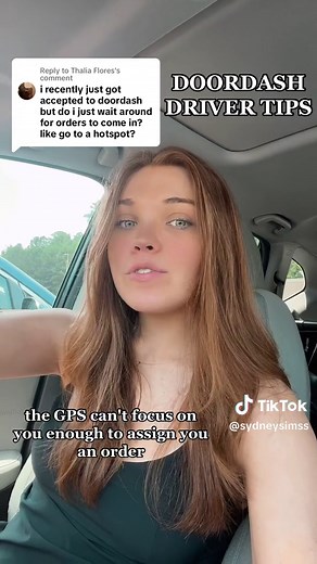 Replying to @Thalia Flores doordash driver tips to get the best orders #doordashwithme #doordash #doordashdriver #doordashdrivertips