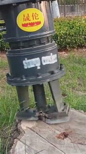 A Machine for Removing Tree Stump #shorts #machine