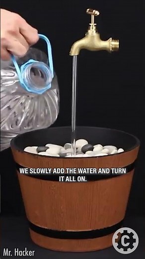 DIY Floating Faucet That Defies Gravity!