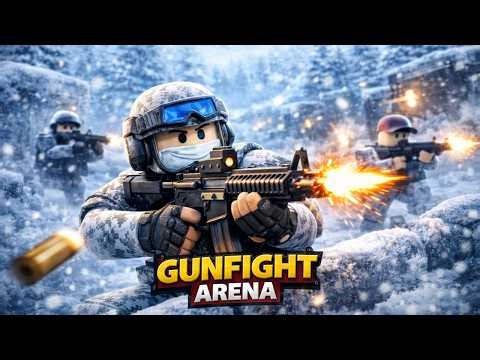 GUNFIGHT ARENA 🔥 Snow Battle - Roblox | 4K Ultra HD