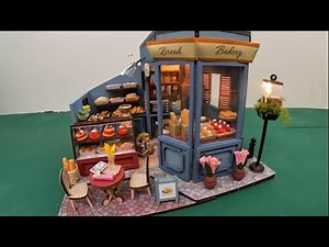 DIY miniature French Bakery Crafts & Co magasin action