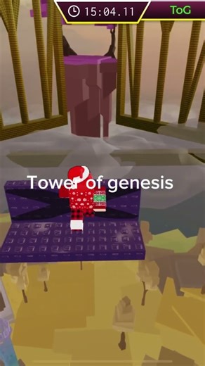 Day 1 tower of genesis #sharks #roblox #hard #obby