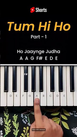 Tum Hi Ho - Part 1 | Easy Piano Tutorial