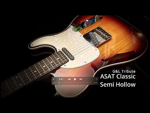 G&L Tribute ASAT Classic Semi Hollow