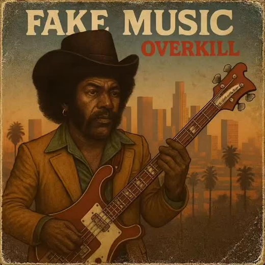 Overkill ( Funky) Motörhead (Cover) #motorhead #Funky #slap #rock | Fake Music BR