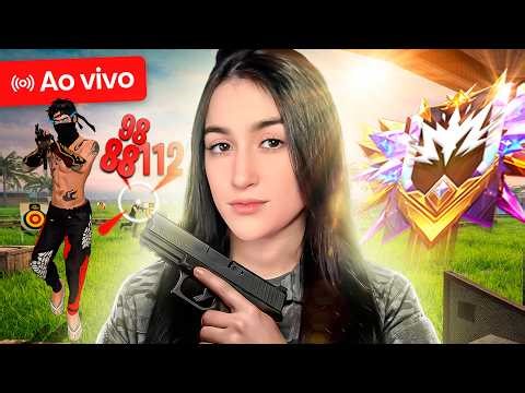 LIVE ON 🔴 VEM JOGAR RANK COMIGO 🔥 FREE FIRE AO VIVO - MARCELLA FF 💜