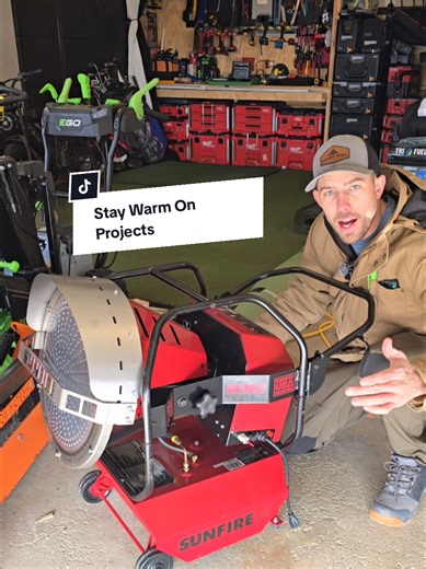 Stay Warm On Projects This Winter with SF80 Heater