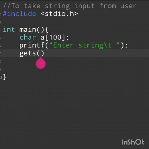 String input in C || C Basics