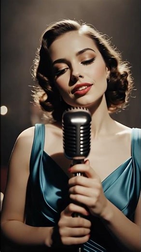 She Walked Into a 1940s Jazz Club… 🎷✨ #Shorts