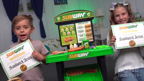 World Tech Toys Subway Sandwich Maker Playset, Multicolor