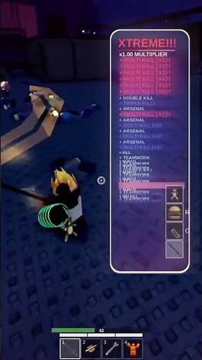 最强玩家！Combat Initiation高分击杀秀💥 NPC全灭现场