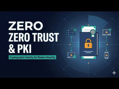Zero Trust & PKI Explained: Designing Stronger Security | Module 8.1