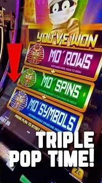 The Boys and I triggered the super rare TRIPLE POP on MOMOMO Mummy!