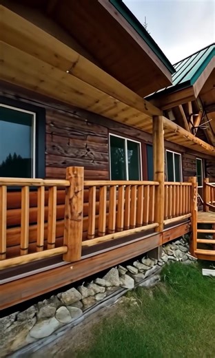 2.3K views · 89 reactions | Yes, it’s real — a beautiful, fully equipped log home for just $40K! | Log Cabin Life | Facebook