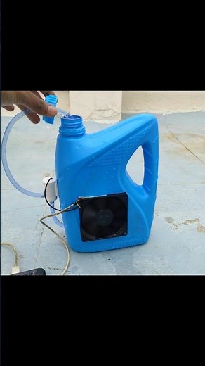 How to Make Air Cooler Fan at Home | Air cooler for science project #diy #scienceproject #recycle