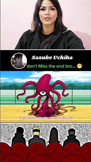 Naruto squad reaction on girl x monster 😁😁😁