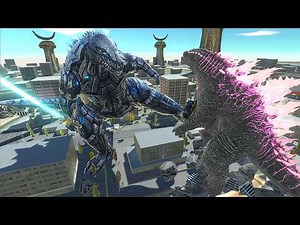 The Battle For Planet Earth: Evolved Godzilla vs Mecha Godzilla Earth — ARBS