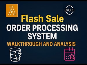 Flash Sale Order Processing System — Walkthrough & Performance Analysis