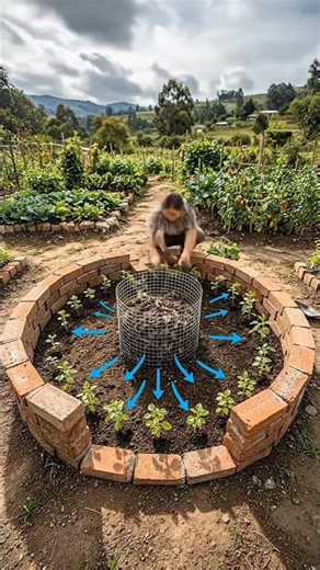 Keyhole Garden: maximum self-sufficiency and nutrition for your plants