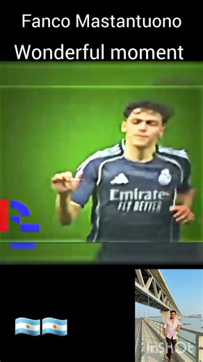 #Fanco Mustantuono #argentinaReal madrid #footballhighlights # player #argentina#shortvideo