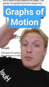 GCSE Physics - Distance and Velocity Time Graphs - Ep.12 - #graphs #forces #physicsrevision