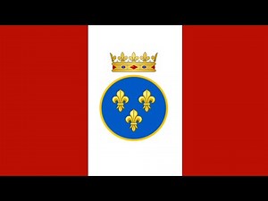 South Asia flag animation but every country is colonised by the French