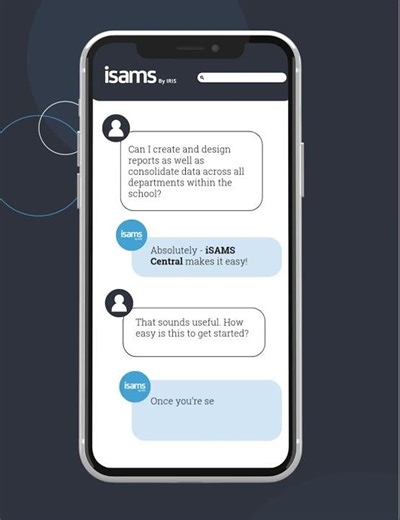 With iSAMS Central you can design reports and consolidate data across every school department