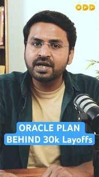 Plan Behind Oracle 30,000 Layoffs