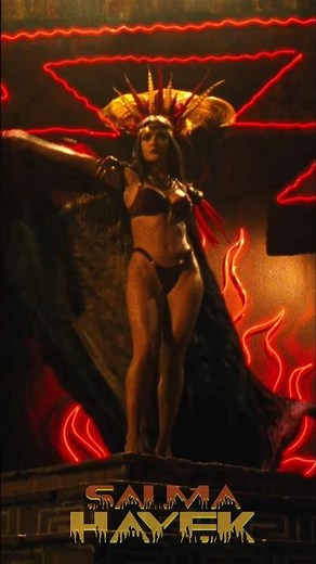 Salma Hayek - Snake & Fire (Dance) HD