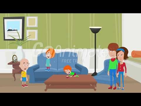 Caillou Calls Rosie and Daisy Stupid and gets Grounded