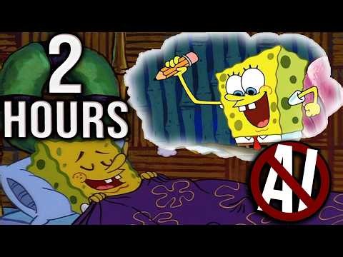 2 Hours of SpongeBob Writing Rules to Fall Asleep to