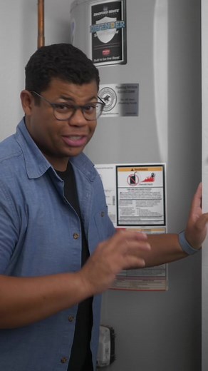 Make sure you’re running an annual maintenance check on your water heater! 💧 #waterheater #problemsolved #fyp